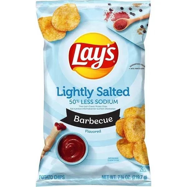 Lay's Barbecue Lightly Salted Potato Chips