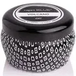 Capri Blue Scented Candle with Mini Tin 3 Oz - Volcano - Black