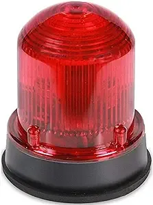 Edwards Signaling 125LEDFR24D 125 LED, Flash Red, 24VDC