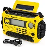 Kaito Voyager Pro Ka600 Digital Solar Dynamo Crank AM/FM/LW/SW & NOAA Weather Emergency Radio