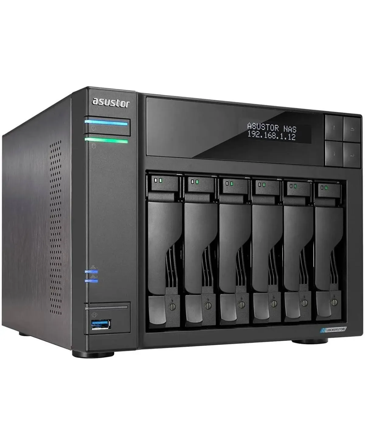 Asustor Lockerstor Gen 2 AS6706T ( LCD Panel ) 6-Bay NAS