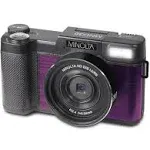 Minolta MND30 30 MP / 2.7K Ultra HD Digital Camera (Purple)