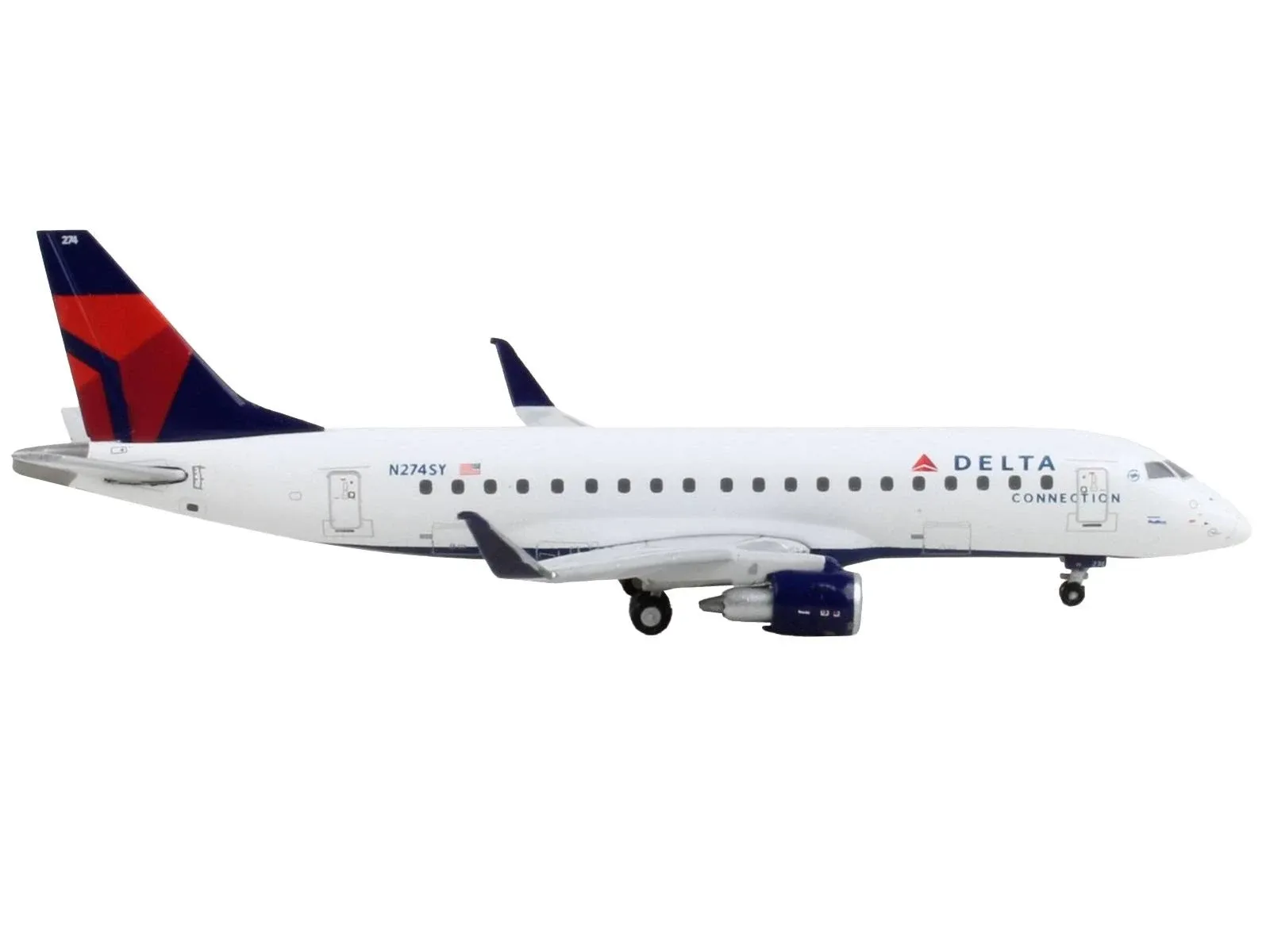 Gemini Delta Connection Embraer ERJ-175 Die-Cast Model