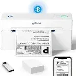 POLONO Bluetooth Thermal Shipping Label Printer, Wireless 4x6 Shipping Label Printer for Small Business, Support Android, iPhone PL70E