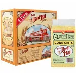 Bob's Red Mill Gluten Free Corn Grits Polenta, 24 oz (4 Pack)