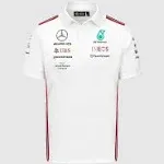 Mercedes AMG Petronas F1 2023 Team Polo - White