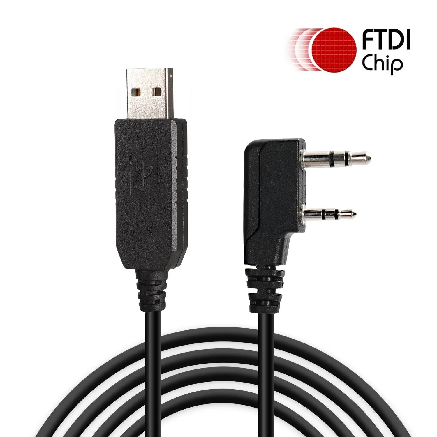 Radioddity PC001 FTDI USB Programming Cable | Kenwood Plug