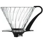 Hario V60 Glass Coffee Dripper, Size 03, Black