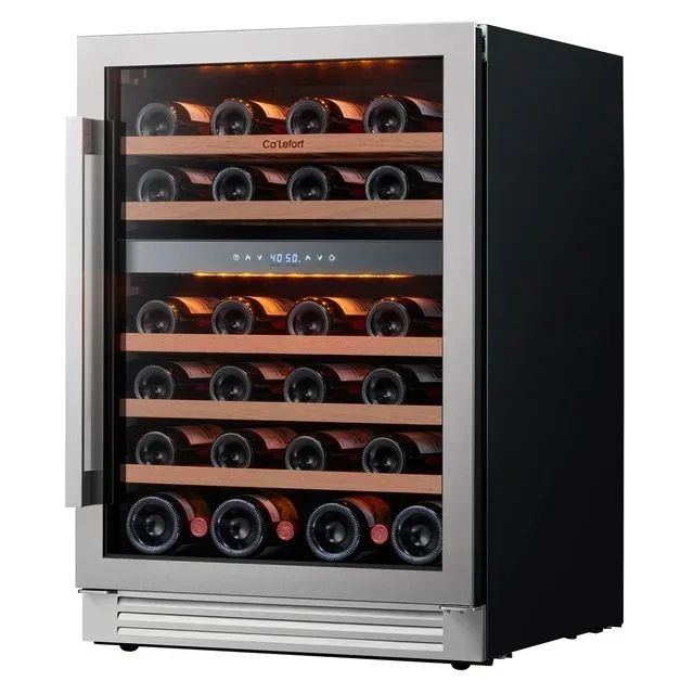 Ca'Lefort 24” 46 Bottle Dual Zone Wine Fridge