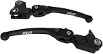 Flo Motorsports Shorty Mx Lever Set Black `15-up Softail