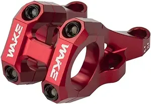 CYSKY Direct Mount Stem 31,8 mm Klemme, einteilige Konstruktion, leichtes Design für Doppelkronengabeln (rot)