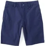 Polo Ralph Lauren Boys' Straight Fit Stretch Twill Shorts - Big Kid - Blue - Size 14 - Navy