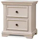 Sorelle Portofino Nightstand - Brushed Ivory