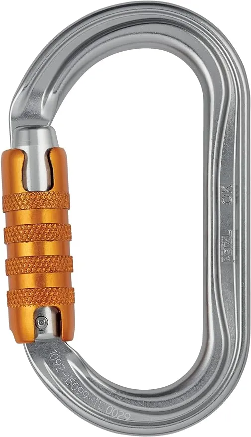 PETZL Delta Carabiner Size 8 mm + Bar