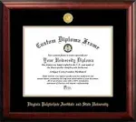 Campus Images Va999ged Virginia Tech Gold Embossed Diploma Frame