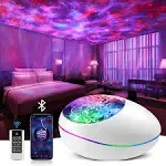 Galaxy Projector Star Projector Galaxy Light, 16 Color Changing+White Noise S...