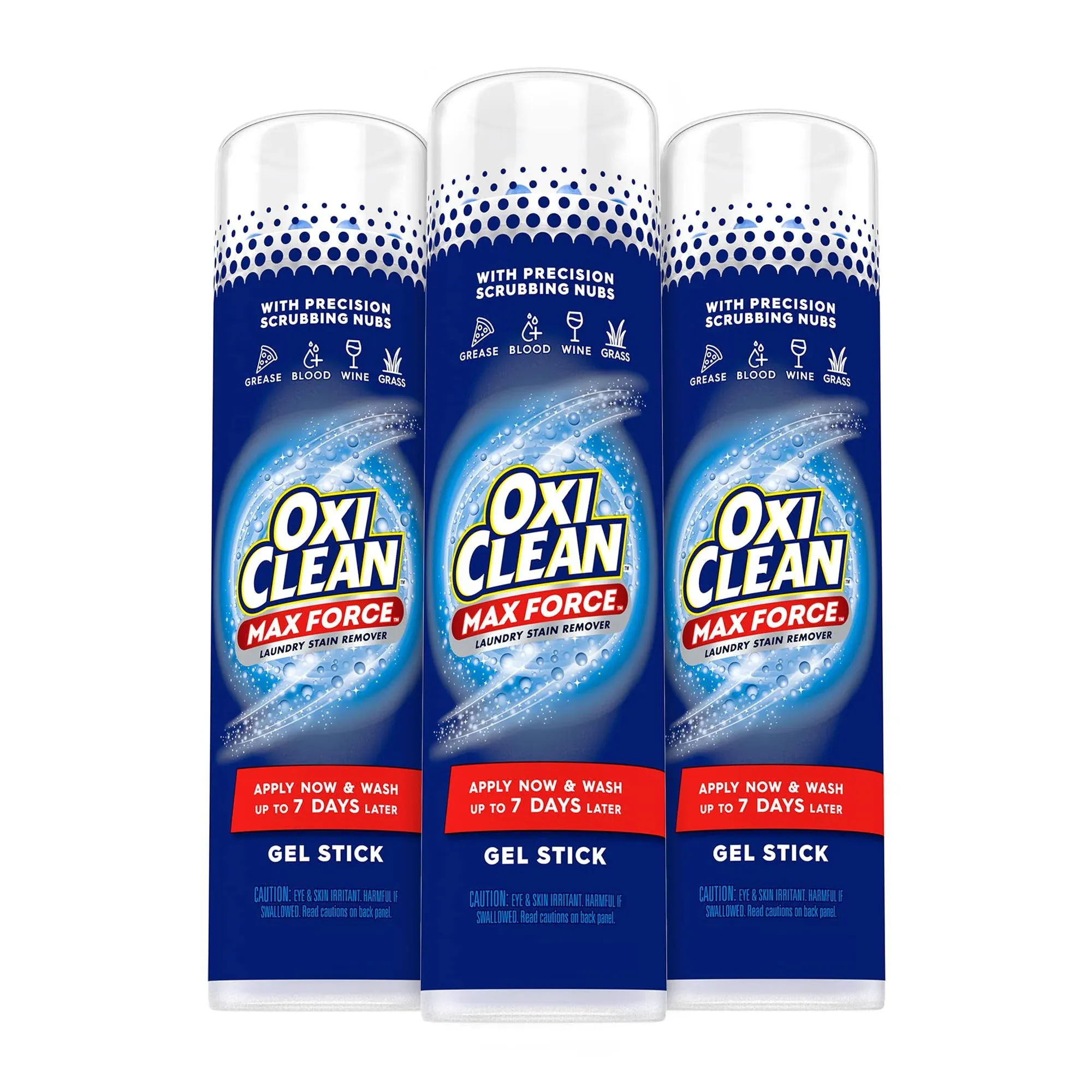 OxiClean Max Force Gel Stain Remover Stick 6.2 oz (Pack of 2)