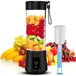 Portable Blender, YKSINX Personal Mini Blender Smoothies and Shakes USB Recharg