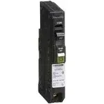 Square-D QO120PCAFI Single Pole Circuit Breaker