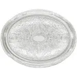 Winco CMT-1014 Chrome Plated Oval Serving Tray