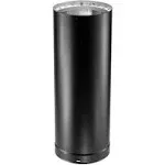 DuraVent DVL 6" Double Wall Black Pipe - 12"