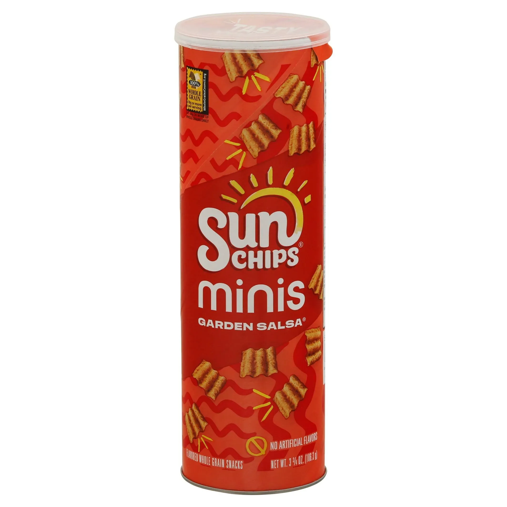 SunChips Minis Garden Salsa Whole Grain Chips 3.75 oz