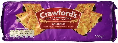 Crawford's Garibaldi Biscuits, 3.52 Ounce (Pack of 6)