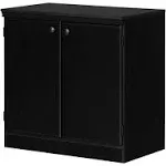 Morgan Pure Black Storage Cabinet