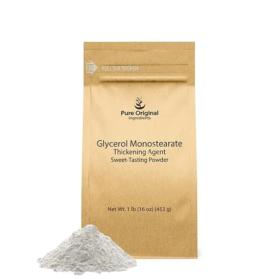 Pure Original Ingredients Glycerol Monostearate (1 lb) Thickening Agent ...