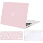 MOSISO Compatible with MacBook Air 13 inch Case (Models: A1369 & A1466, Older Version 2010-2017 Release), Protective Plastic Hard Shell Case & Keyboard Cover & Screen Protector, Crystal Clear