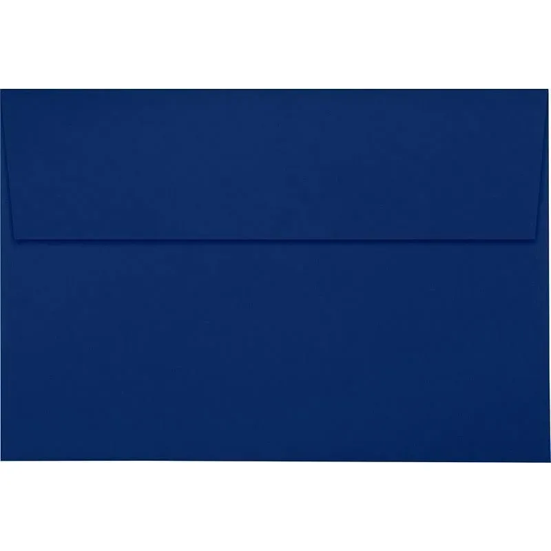 LUXPaper A10 Invitation Envelopes | Peel & Press | 6" x 9 1/2" | Navy Blue | 80lb. Text | 500 Qty