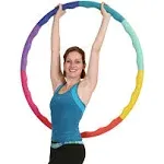 Weighted Hula Hoop ACU Hoop 3 lb Large Weight Loss Fitness Workout New