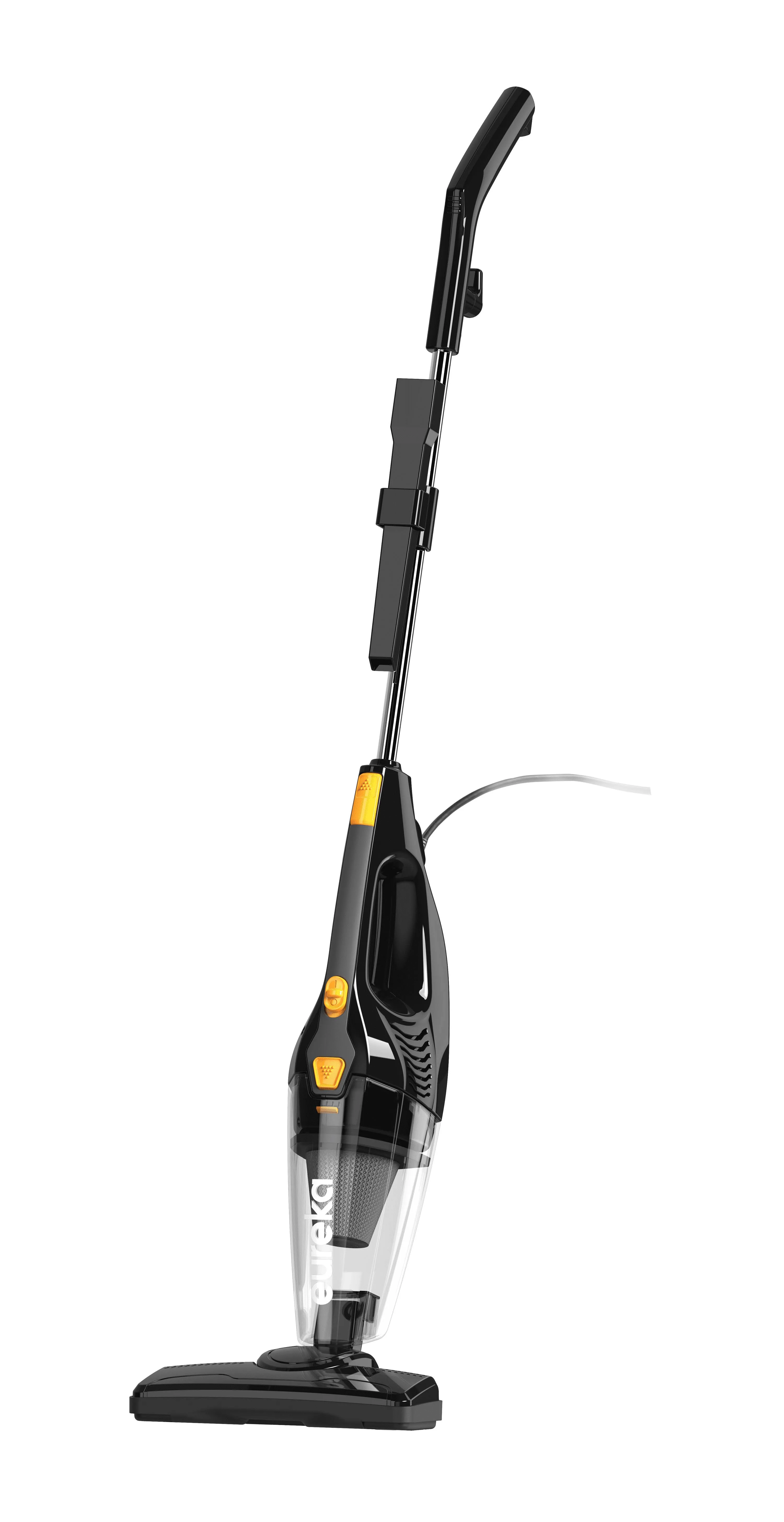 Eureka Home Lightweight Stick Vacuum Cleaner, Powerful Suction Corded Multi-Surfaces, 3-in-1 Handheld Vac, Blaze Black