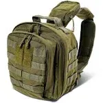 5.11 Tactical Rush Moab 6 Sling Pack Messenger Bag, Water-Resistant, Customizable Sling Bag, Style 56963