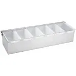 Winco CDP-6, 6-Compartment Condiment Dispenser