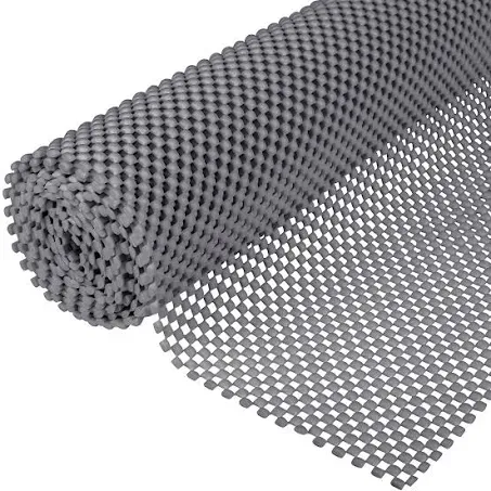 Ruisita Non-Slip Mat Area Rug Pad Anti Slip Gripper Roll Rubber Matting Waterproof Floor Mat PVC Shelf Drawer Liner for Home, Office, Cars, Caravans (Gray, 30 x 200 cm)