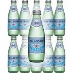 San Pellegrino Sparkling Natural Mineral Water 8.45oz Glass Bottle (Pack of 10)