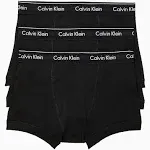 Calvin Klein Cotton Classics Trunk 3 Pack Black / M