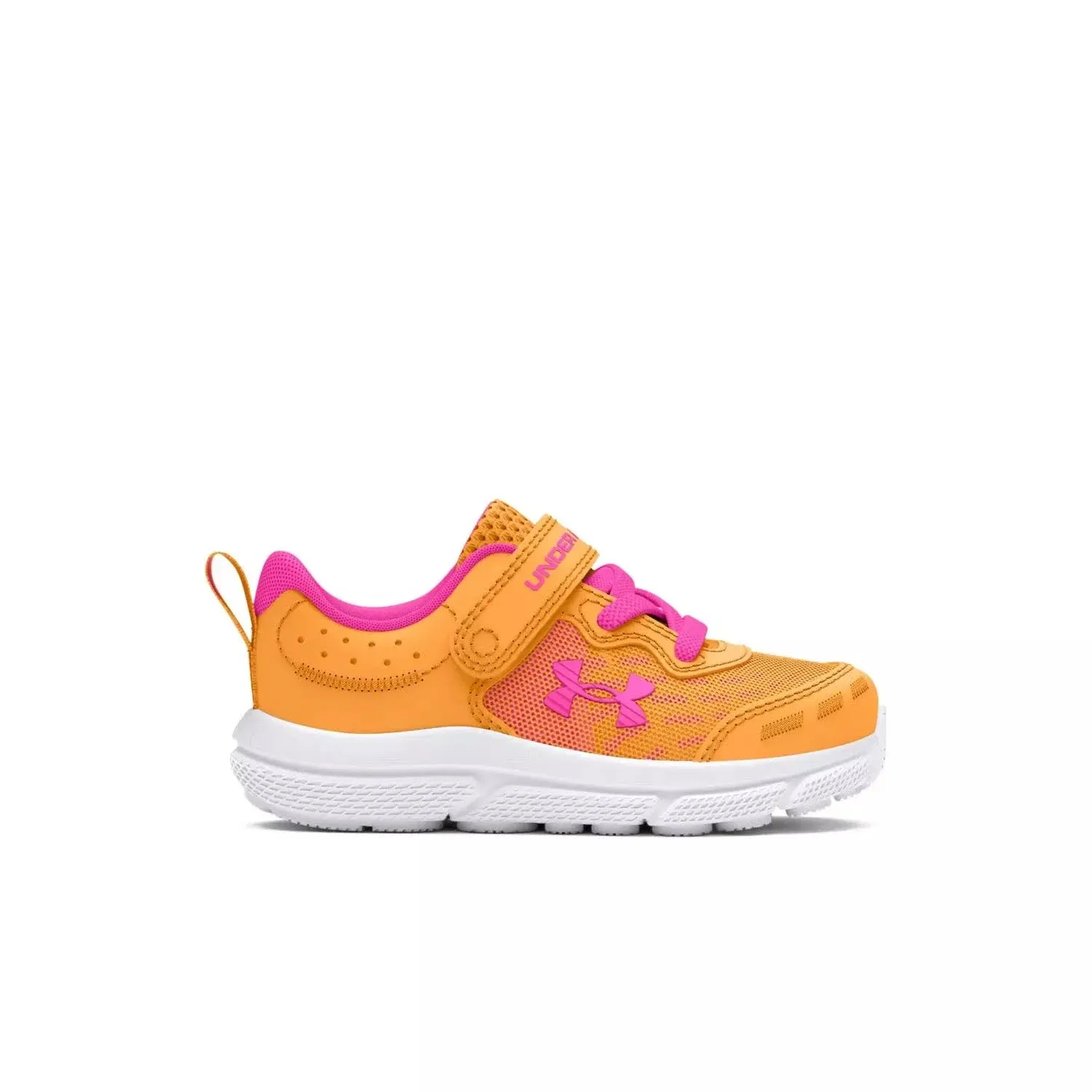 Under Armour Assert 10 AC Baby/Toddler Running Shoes Color: Nova Orange Pink Size: 5 T, Infant Girl's