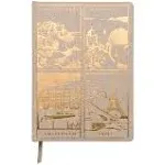 DesignWorks Ink Suede Cover Anderson Design World Travel Journal Notebook wi...