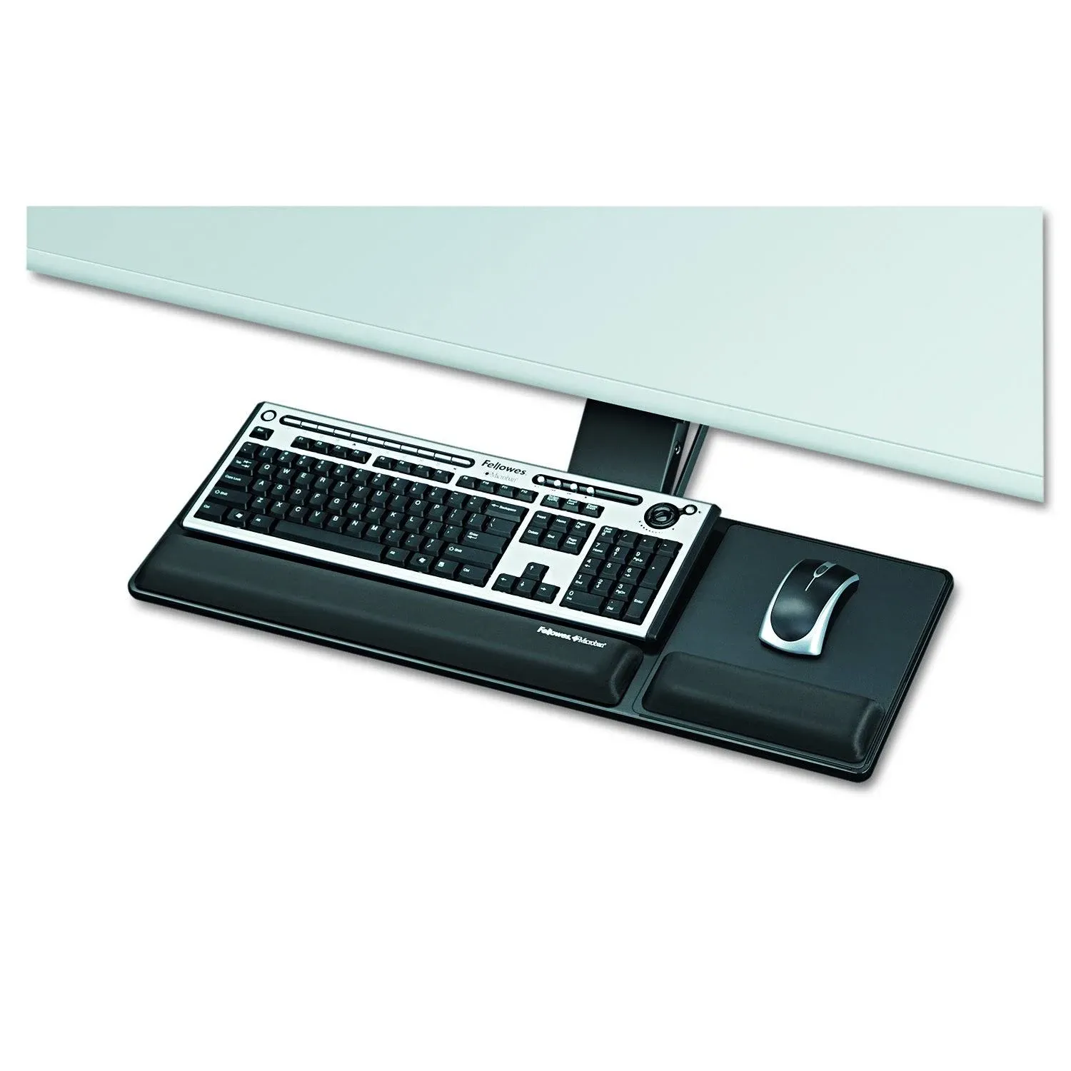 Fellowes Designer Suites Compact Keyboard Tray Black