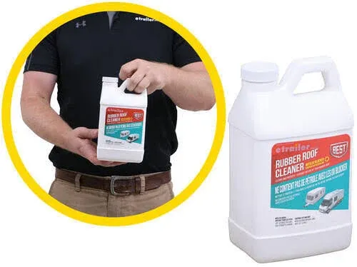 B.E.S.T. 55048 Rubber Roof Cleaner and Protectant - 48 oz.