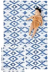 Yay Mats Stylish Extra Large Soft Baby Play Mat. Soft, Thick, Non-Toxic Foam playmat Covers 6 ft x 4 ft. Expandable Interlocking Floor Tiles Toddlers and Kids Playmat Tummy Time Mat