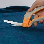 RTLS $52 - FISKARS  9&#034; RAZOR EDGE ERGO EASY ACTION FABRIC SCISSORS