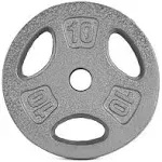 Cap Barbell 10 lb Standard Grip Plate