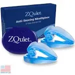 ZQuiet Anti-Snoring Mouthpiece 2-Size Starter Pack