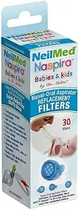 NeilMed Pharmaceuticals Naspira Replacement Filters 30 Count