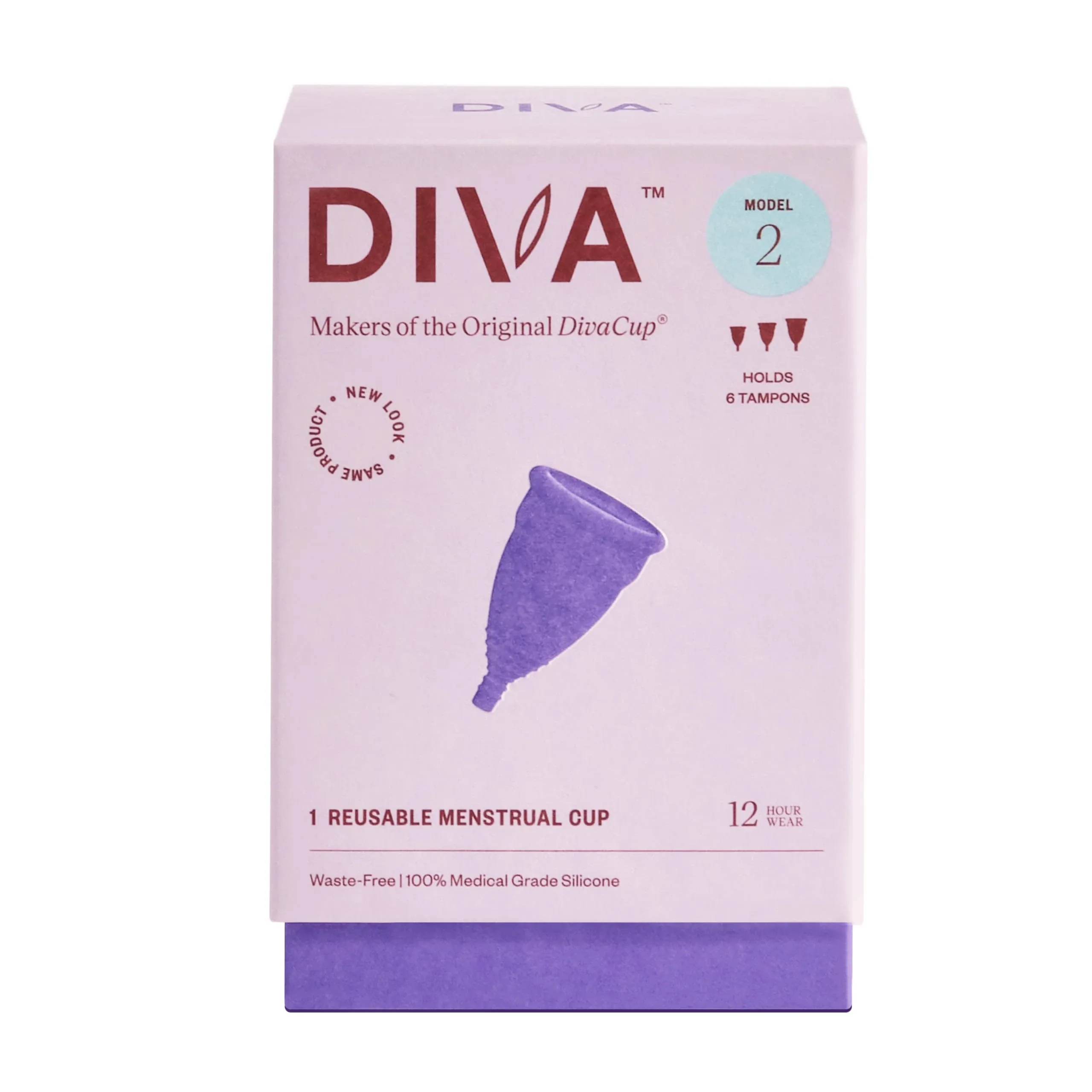 PurelyShea Organics Diva Cup Menstrual Cup Model 2