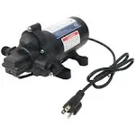 T33 Automatic On-Demand Diaphragm Pump 115Vac, 4.0GPM, 45PSI, Industrial Wate...