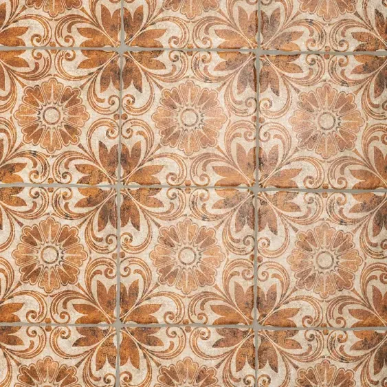 Costa Arena Decor Dahlia Ceramic Floor and Wall Tile, Beige, Tile Flooring, by Merola Tile